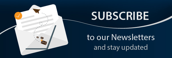 Subscribe to our newsletters and stay updated