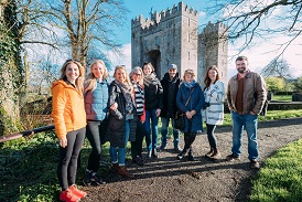 CANADIAN INFLUENCERS AND JOURNALISTS VISIT BUNRATTY CASTLE