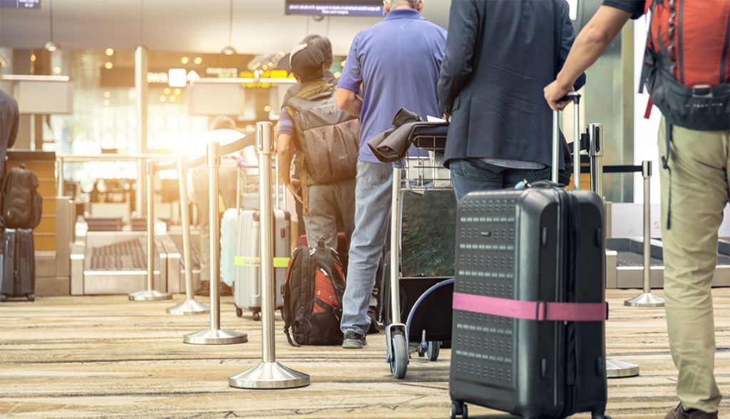 busy airport