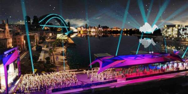 Sydney Harbour Bridge Gets A Chic Look This Christmas