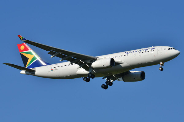 Aviation, Travel, SAA, Johannesburg and Perth,Flights