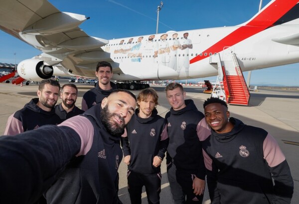 Real Madrid fly better to Riyadh on Emirates A380 with bespoke livery Real Madrid fly better to Riyadh on Emirates A380 with bespoke livery
