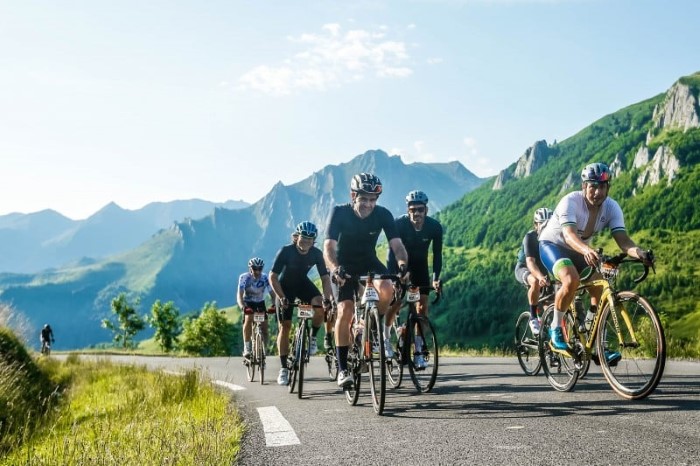 HAUTE ROUTE, cycling, Pyrenees and Alps, 