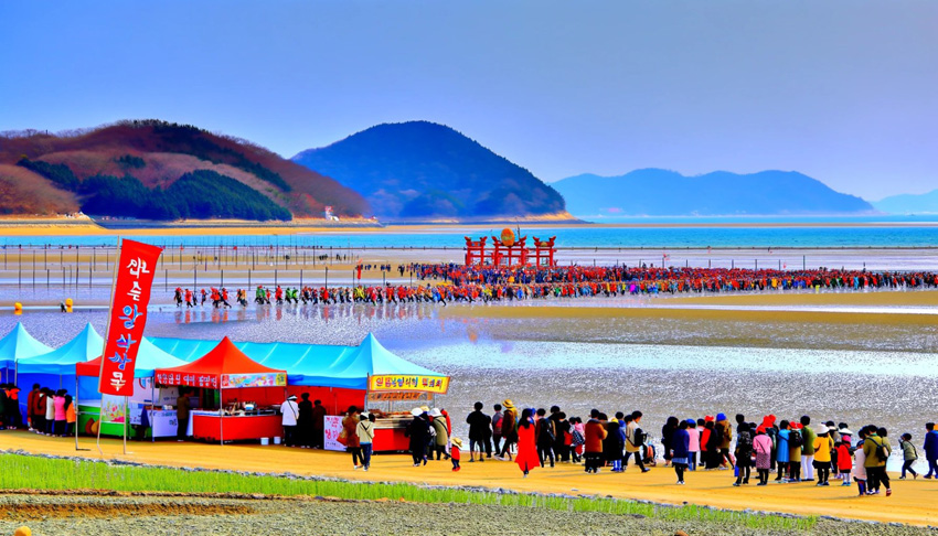 Jindo, Festival, Tourism, Culture, Spring, Korea, Tradition