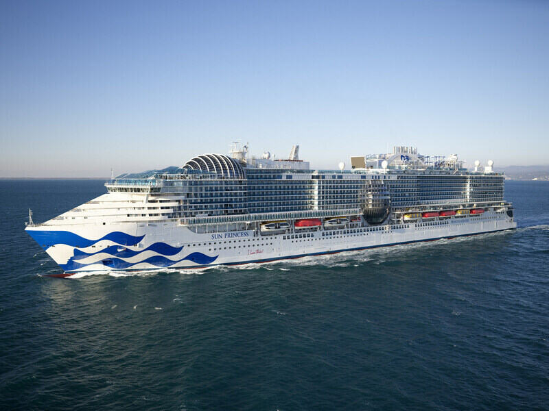 Sun Princess, Princess Cruises, travel, inaugural voyage, Rome, eco-friendly, liquefied natural gas