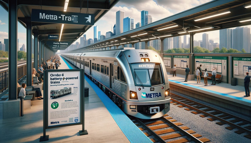 Metra, Sustainability, Innovation, PublicTransport, EcoFriendly, Tourism, Modernization