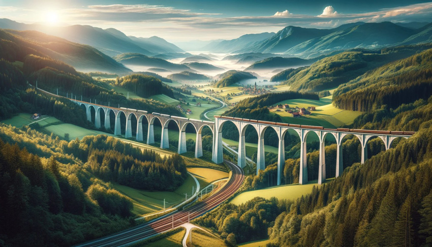 Slovenia, Railway, Infrastructure, Connectivity, Economic, Viaducts, Railway