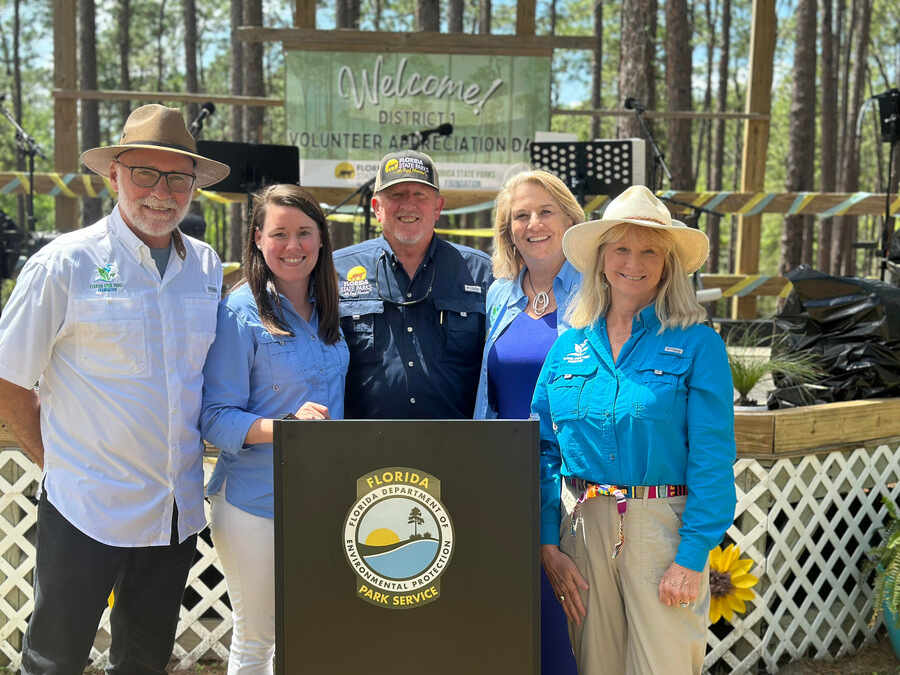 Florida State Parks Foundation Showcases Volunteer Achievements in April