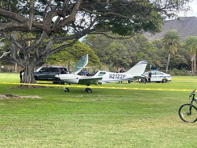 Small plane makes ‘surreal’ emergency landing