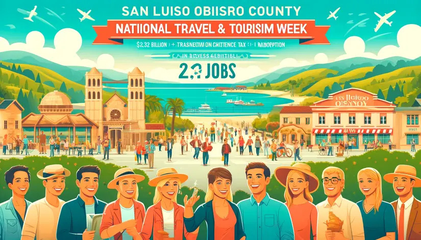 San Luis Obispo Tourism Shines with $2.32 Billion Spending for National Travel and Tourism Week