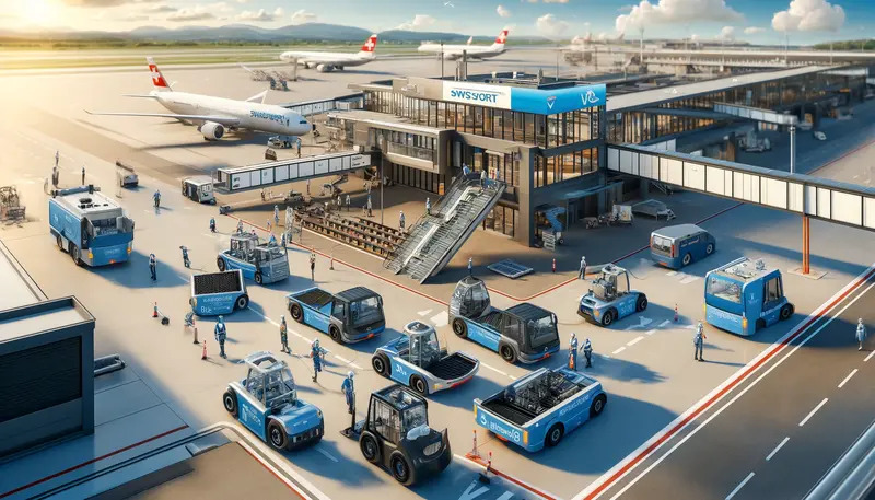Swissport Advances Sustainability Goals with New Electric Vehicles at Basel and Geneva Airports