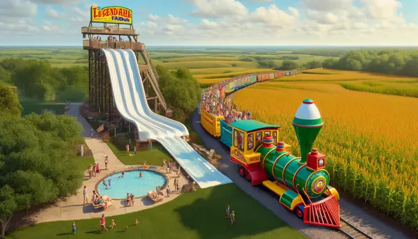 Fair Oaks Farms Brings Unparalleled Fun with The LegenDairy Drop Slide and The Milk Chug Train