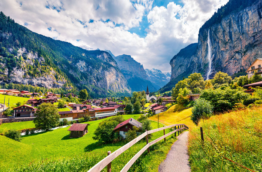 Swiss village Lauterbrunnen will now charge entry fee from Tourists