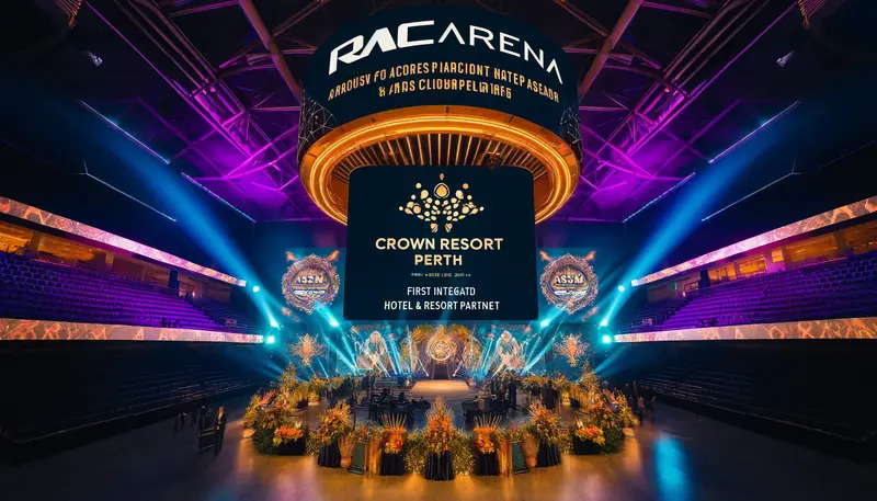 Crown Resort Perth Secures Naming Rights for RAC Arena’s New Crown Concert Club