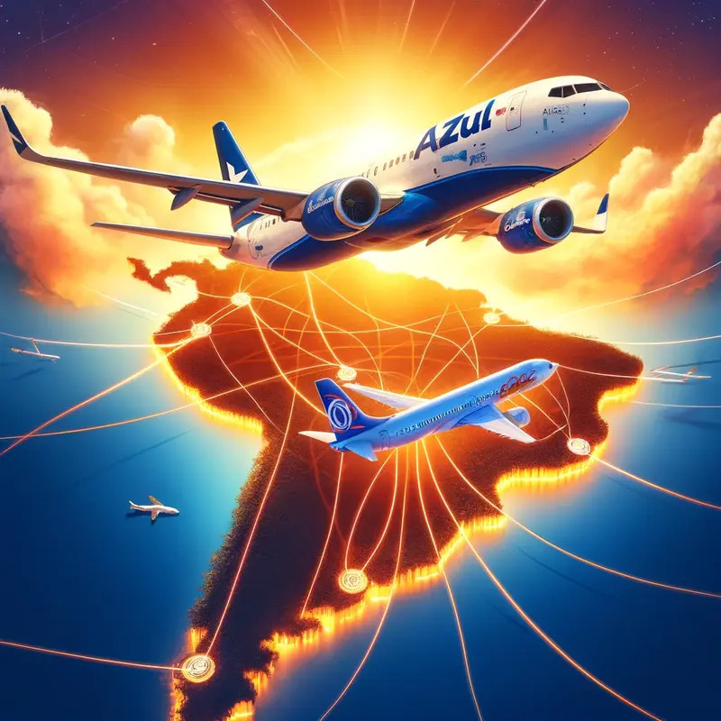Brazils two airlines giant Azul and GOL unveiled code share agreement to boost travel