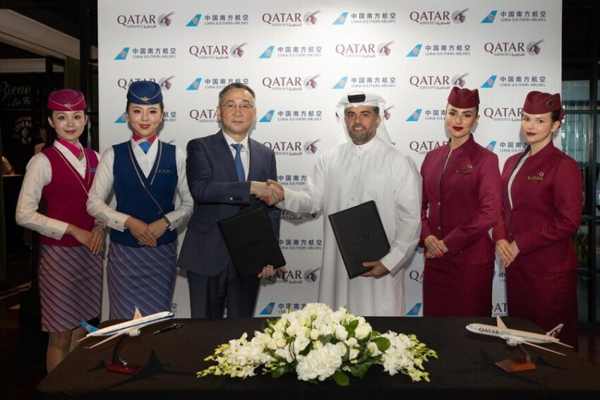 Qatar Airways and China Southern to Offer Better Travel Options with New MoU
