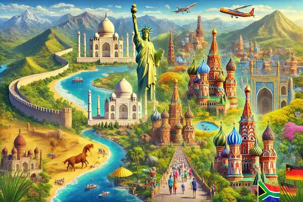 BRICS Nations Captivate Global Tourists with Unique Cultural and Natural Attractions