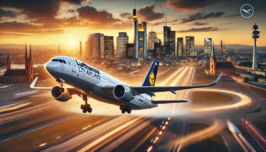 This new Lufthansa City Airlines flight will fly from Munich and Frankfurt