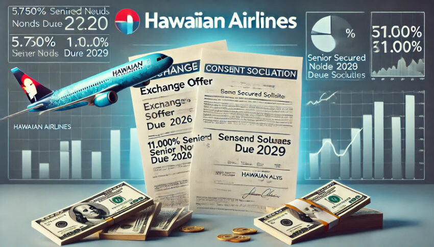 Hawaiian Airlines Subsidiaries Offer New 11% Notes in Exchange for Existing 5.75% Notes