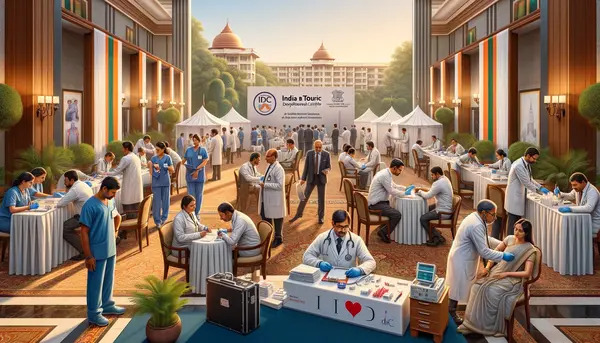 India Tourism Development Corporation and Delhi Heart Institute Host Free Medical Camp at The Ashok, New Delhi