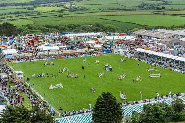Before the Royal Cornwall Show the Met Office reveals its three-day weather conditions
