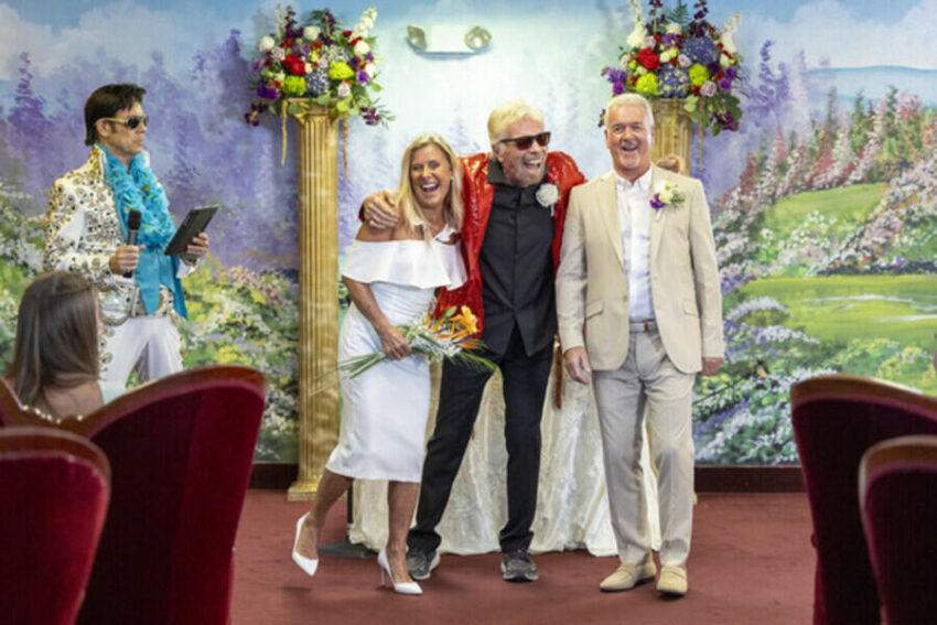 Branson’s Vegas Surprise: Virgin Atlantic Crew Celebrate 40 Years with Vow Renewal