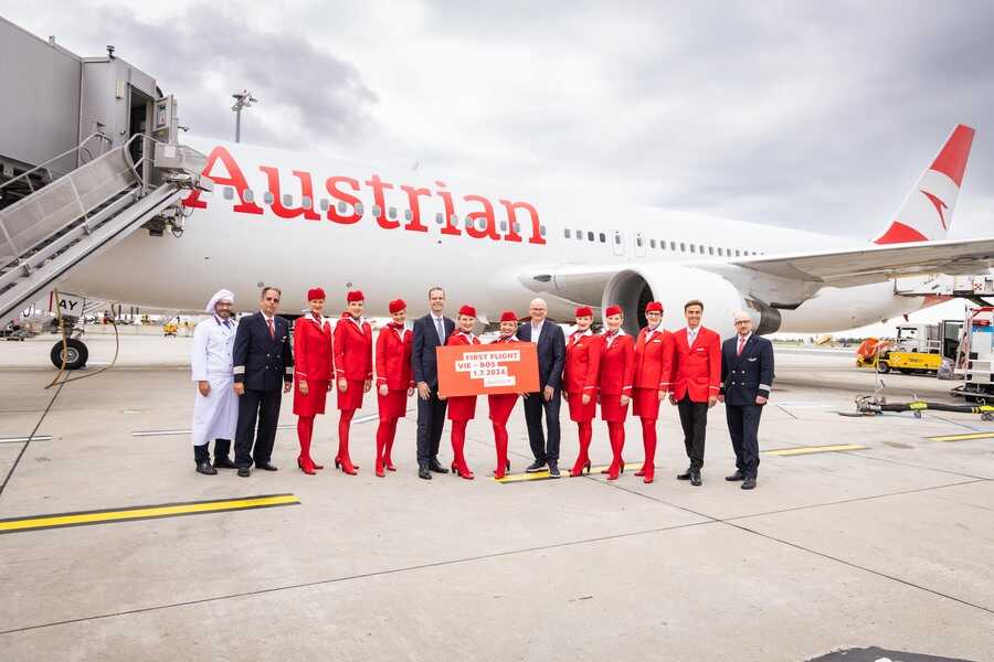 Austrian Airlines Unveils Direct Vienna To Boston Flights - Travel And ...