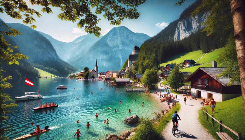 Austria’s Cool Escape: Plunge into Crystal-Clear Alpine Lakes