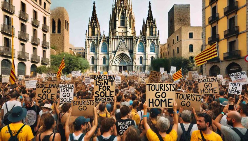 Barcelona Overwhelmed by Tourists: Residents Protest High Costs