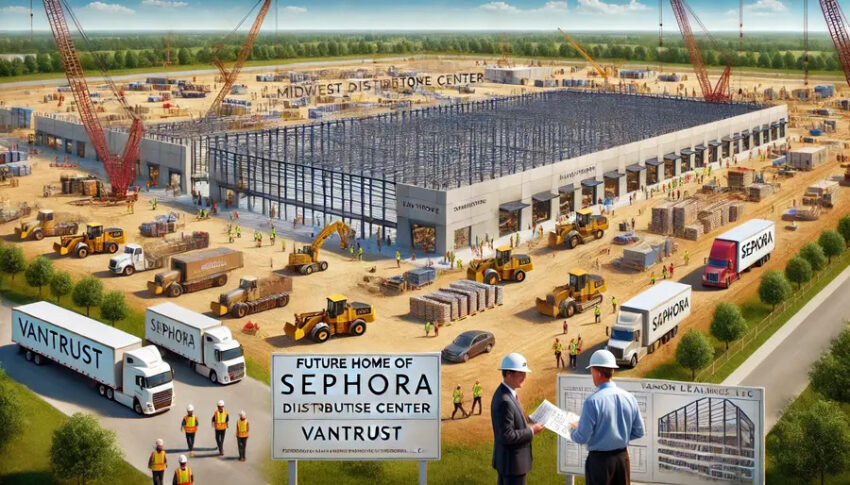 Sephora to Establish a Massive Midwest Distribution Powerhouse in Avon, Indiana with VanTrust Real Estate