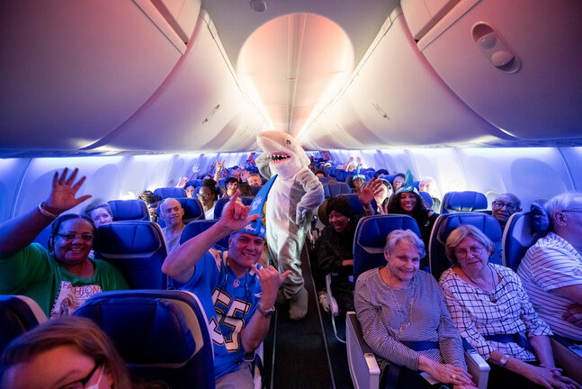 Shark Week Soars on Southwest Airlines with Unique ‘Fin Flight’ Experience