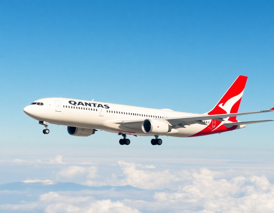 シドニー、ロンドン、ロサンゼルスは、カンタス航空のエアバス