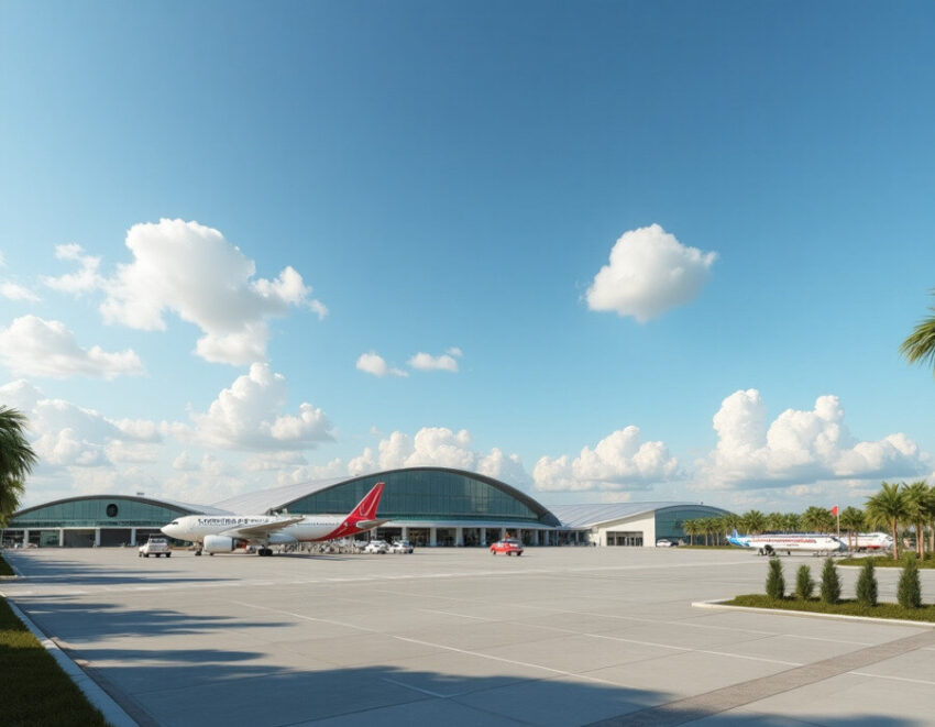 Shraddha_das_vietnam_phu_quoc_ - World Travel and Tour Avant -garde technology of Phu Quoc airport