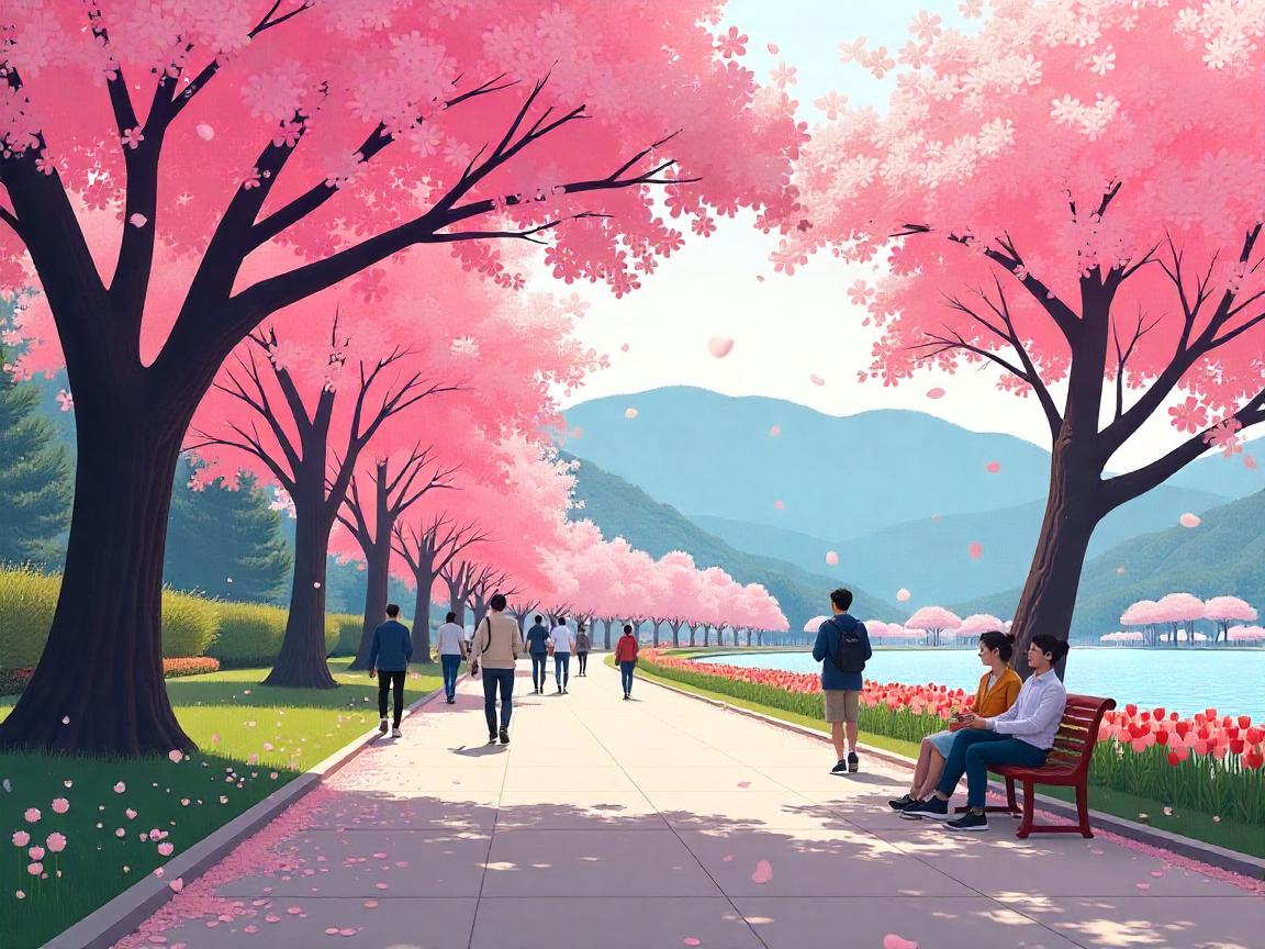 South Korea Attracts Tourists from US, UK, Canada, Mexico with Hanam City as an Offbeat Travel Destination, This is the Ideal Place to See Cherry Blossom Outside Japan