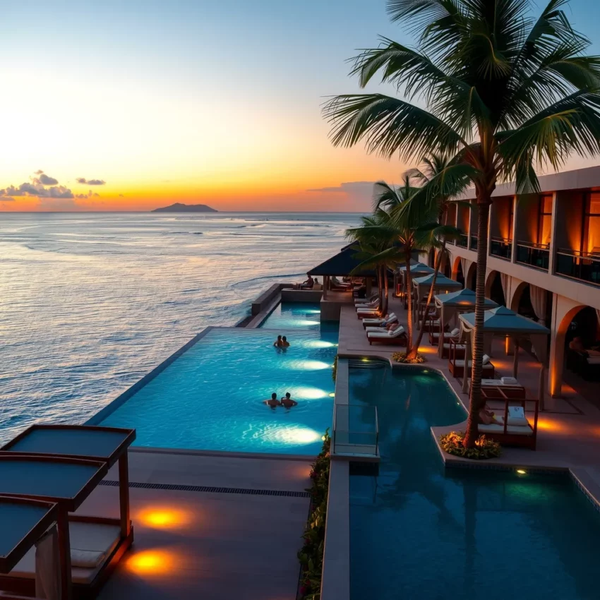 Hotel beach site ai - travel and tour world
