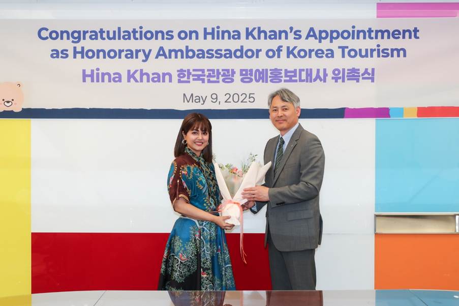 Korea Tourism Organization Enhances New Engagement with India by Naming Hina Khan as Honorary Ambassador