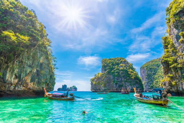 View of loh samah bay phi phi island thailand - travel and tour world Thailand
tourism