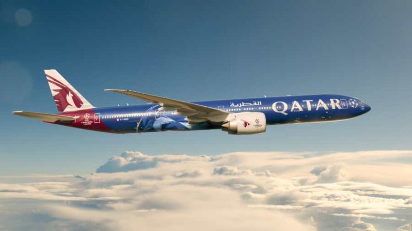 Qatar Airways Unveils Cutting-Edge Technology and Aircraft at the 55th Paris Air Show 2025, Featuring UEFA Champions League Livery Boeing 777 and AI-Powered Cabin Crew
