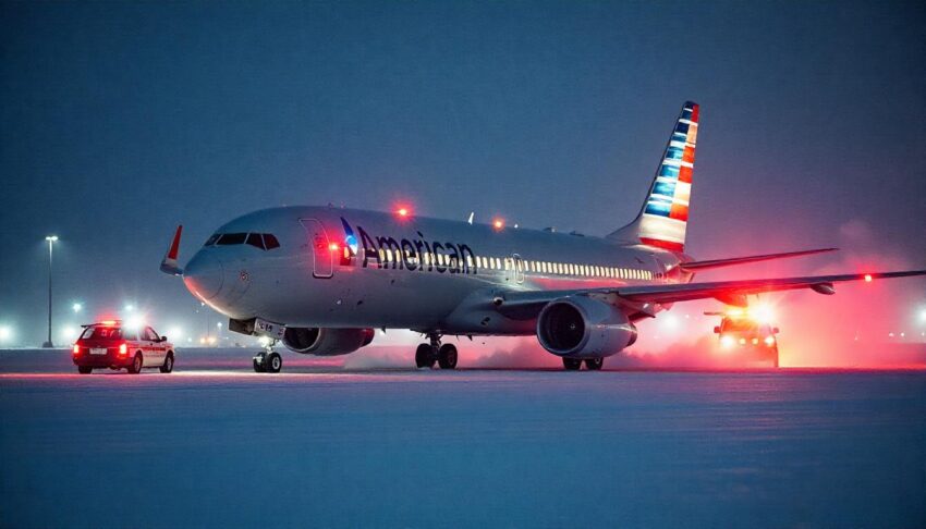 American Airlines Flight From Des Moines Makes Emergency Landing After Mechanical Issue Disrupts Journey to Chicago With Over One Hundred Passengers Onboard
