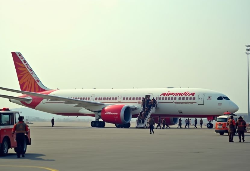 Emergency landing - travel and tour world