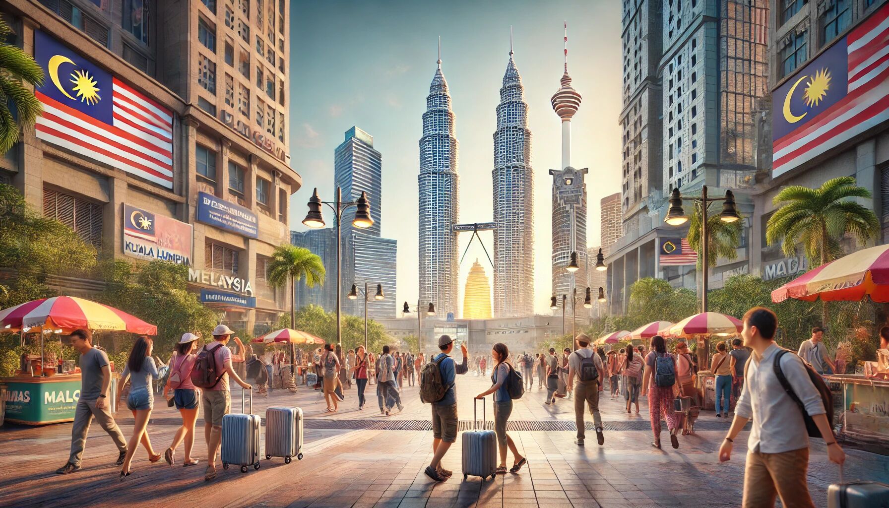 马来西亚，泰国，新加坡，印度尼西亚，中国，印度：：马来西亚的签证放松政策推动了2025年第1季度旅游业的强劲增长