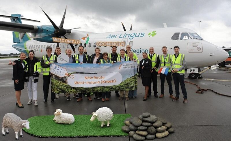 Tourism Ireland Celebrates Launch of New Charter Flight from Groningen to Ireland West Airport Knock, Enhancing Dutch Access to the Wild Atlantic Way