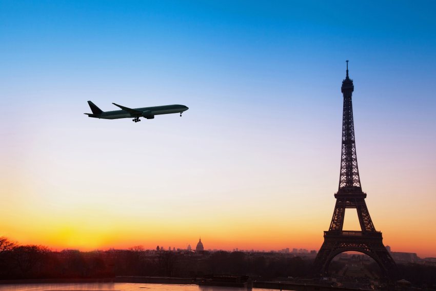 Flight-paris-travel-by-airplane-france - travel and tour world