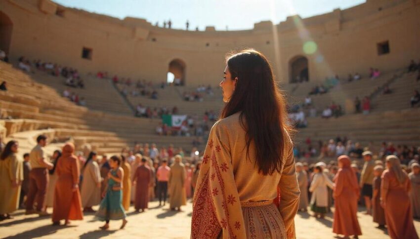 Jordan’s Roman Theater Lights Up with Electrifying Eid Celebrations, Reflecting the Nation’s Cultural Diversity and Fueling Tourism Growth