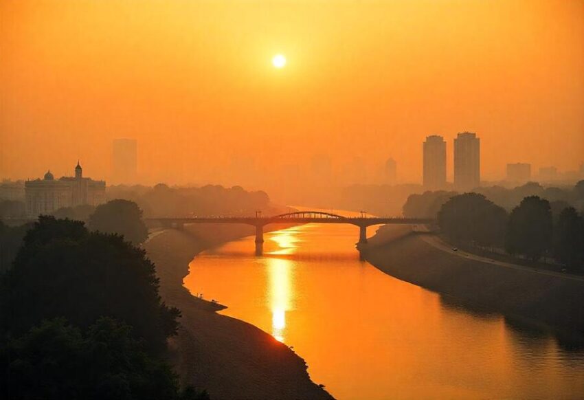 Delhi Continues to Endure Intense Heatwave with Temperatures Soaring Above 40°C, as the Monsoon Season Offers Hope for Cool Relief in the Coming Weeks