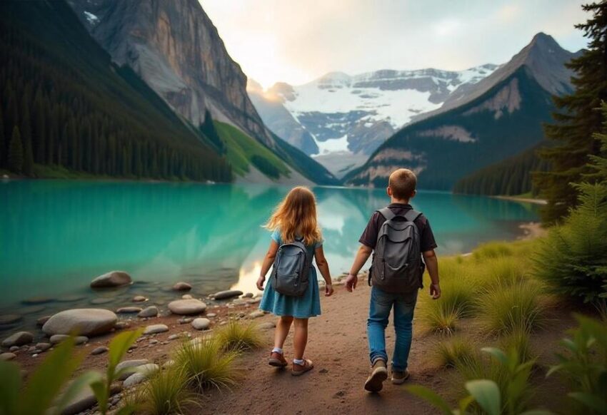 Freepik__ The style of 80-World travel and tours Canada, Strong Pass,