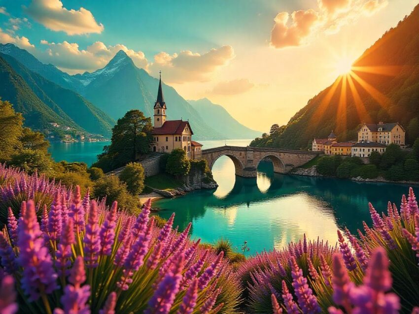 Switzerland, Portugal, France, Slovenia, Spain Boost Summer Travel in Europe, How Magic Happens to US and Canada Tourists