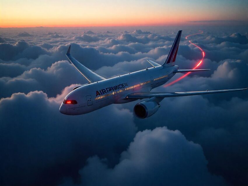 Air France flight AF386 to Toronto Declares Emergency Midair, Circles to Dump Fuel, Then Returns to Paris