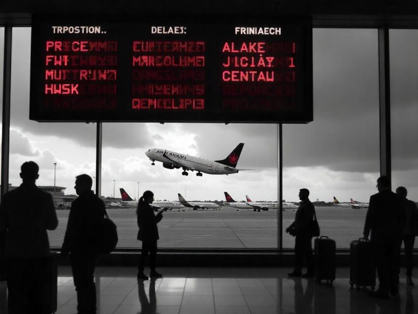 Air Canada Leads Over Delta, Alaska, JetBlue, Spirit, Southwest, Frontier as North American Flight Delays Surge in May, This is What it Really Means