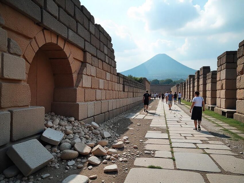 What Happens to This Ancient Archaeological Site in Italy as Earthquake on June Five Damages Ancient Pompeii Historical Structure